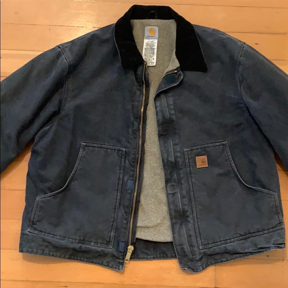 Carhartt jacket, vintage black